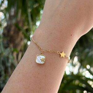 18k gold plated bracelet ✨​